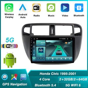 Lecteur vidéo multimédia Android Carplay pour Honda Civic EJ EK EM <span class=keywords><strong>1995</strong></span> 1996-2001 Navigation GPS Radio BT5.4 5G + 2.4G WIFI6 - Product Image 2