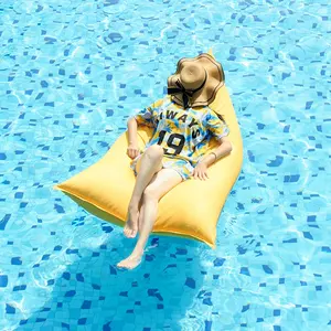 Gartensofas Luxusmöbel wasserdichter Stoff Bohnenbeutel-Stuhl Außenschwimmbad Bohnenbeutelabdeckung schwimmende Wasserbohnenbeutel