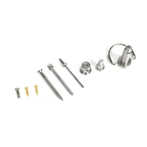 OEM CNC Parts Special Fasteners and Fixings Manufacture Custom Stainless Steel Internal External Thread Bolts Pin Machine Screws