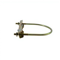 Collier de serrage en U durable pour câble à fibre optique, connecteur de tuyauterie en acier inoxydable, collier de serrage en U pour câble à fibre optique