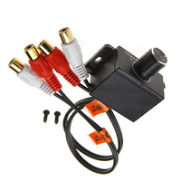Amplificador de Audio Universal para coche, mando de Control remoto de volumen, bajo, RCA, nuevo