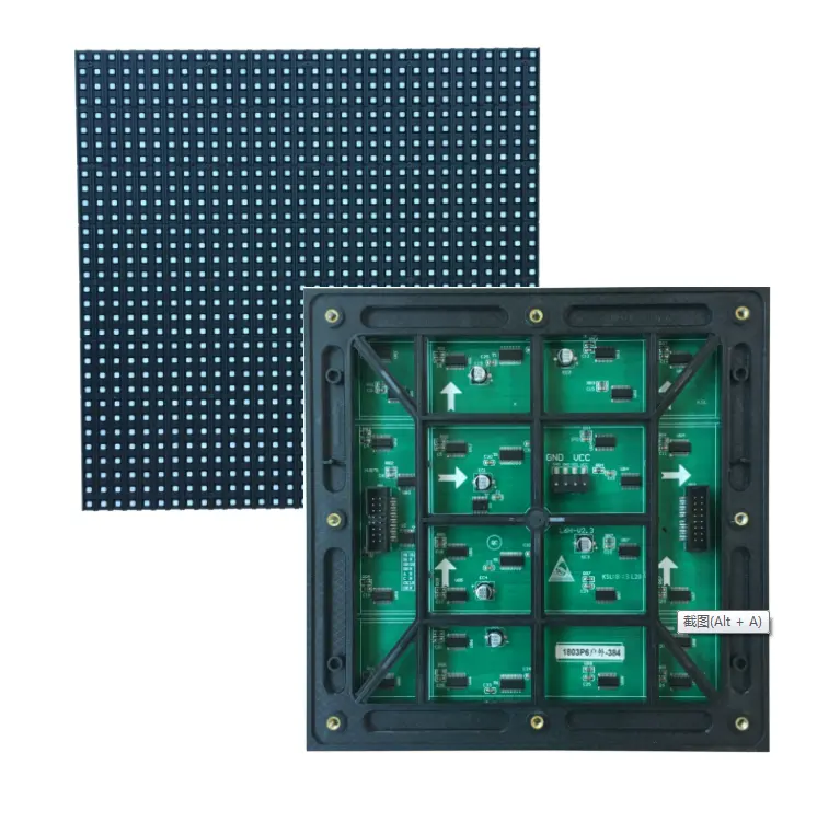 Популярный полноцветный уличный светодиодный дисплей P6, модуль Rgb Smd P6, светодиодный модуль/уличный/внутренний P6 Smd3535, видеопроцессор