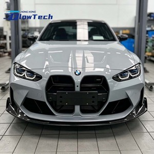 ฐานยึดป้ายทะเบียนคาร์บอนไฟเบอร์สำหรับ BMW M3 M4 G80 G82 G83 ปี 2021+ - Product Image 2