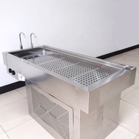 Équipement vétérinaire OSCAT, équipement médical pour animaux de compagnie, table d'anatomie vétérinaire, pistolet à pulvérisation réglable, robinet chaud/froid pour hôpital vétérinaire
