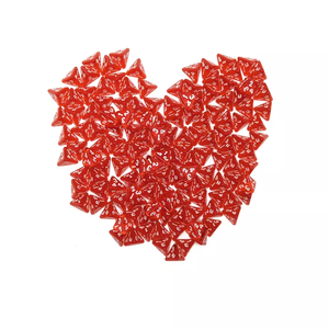 Mini đỏ trong suốt D4 xúc xắc ngẫu nhiên số lượng lớn bán buôn RPG DND đa diện 4 mặt xúc xắc - Product Image 5