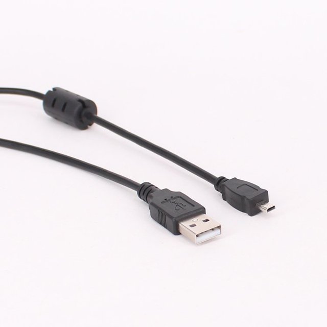 For Nikon SLR D5100/D6108P Interface PVC Jacketed Data Transmission Line Camera Charging Cable for S2600P520