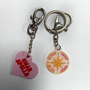 <span class=keywords><strong>Porte</strong></span>-clés en PVC souple 2D/<span class=keywords><strong>3D</strong></span> personnalisé, <span class=keywords><strong>porte</strong></span>-clés en caoutchouc avec votre logo, maquette numérique gratuite pour votre référence dans les 12 heures - Product Image 3