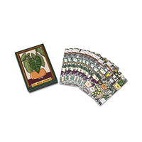 Cartes de poker Svengali personnalisables de haute qualité, logo imprimé, jeu de cartes de poker magiques, 310g, noyau noir, CMYK, différentes tailles