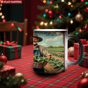 <b>Magic</b> Color Changing Mug Frosted Black 11oz Ceramic Heat Activated Novelty Gift <b>Cup</b> - Product Image 2
