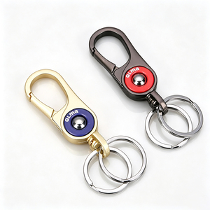 Hardware Accessories Zinc Alloy Carabiner <b>Key</b> Holder Custom Logo Metal <b>Key</b> Clip <b>Key</b> <b>Ring</b> for Car <b>Keys</b>, Daily Outdoor Carry - Product Image 5