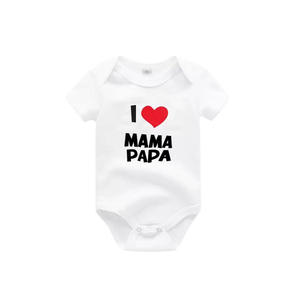 Traje de una Pieza para Bebé Recién <span class=keywords><strong>Nacido</strong></span>, de Algodón Puro Estampado, con Diseño de Conejo, para Padres e Hijos, de Manga Corta, para Escalar - Product Image 5