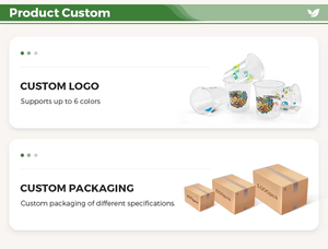 <span class=keywords><strong>WellPack</strong></span> 12oz Simple Paroi PLA & PP Nouveau Processus de Fabrication Conteneurs de Charcuterie en Plastique avec Couvercles pour le Stockage des Soupes et des Aliments - Product Image 6