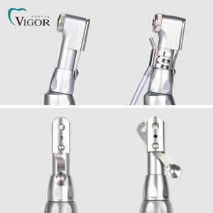 VIGOR Kit de Piezas de Mano Dentales de Alta Velocidad con LED de 2 Orificios, con Motor de Aire de Baja Velocidad, Contra-ángulo y Pieza Recta - Product Image 2