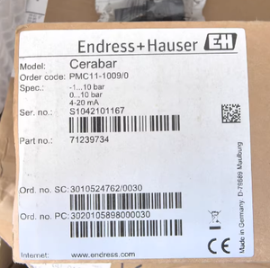 Transmetteurs de la série PMC11 E+H Cerabar de qualité supérieure PMC11-15W6/0 - Product Image 4