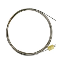 Type K personnalisable câble isolé par minerai de thermocouple 0 ~ 1000 température ambiante IP65 Protection 1m longueur de sonde OEM