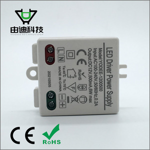 Alimentation LED YODEE 12V 0.5A 6W à tension constante, alimentation à découpage AC/DC série CV - Product Image 5
