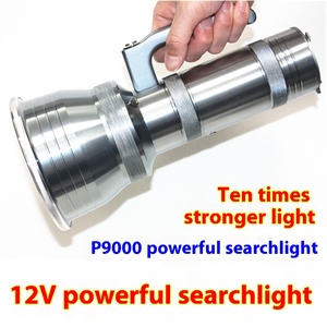 Xách tay 12V công suất cao <span class=keywords><strong>LED</strong></span> đèn Xenon P9000 IP65 tìm kiếm ánh đèn pin cho câu cá tuần tra & cứu hộ - Product Image 3