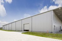 Taller con Estructura de Acero de Múltiples Vãmetros |   Planta Industrial Ligera |   Edificio de Almacén Expandible con Grúa Integrada