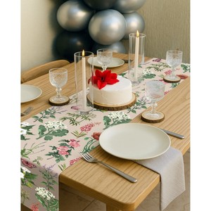 Nhà máy cung cấp trực tiếp Ali thực vật & bướm bảng Runner-in hoa cho bàn ăn chất lượng cao bán buôn tùy chỉnh giá rẻ - Product Image 4