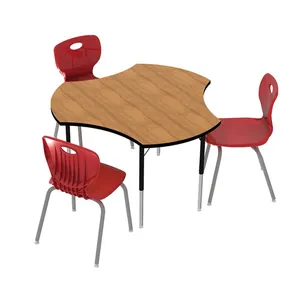 Wholesale Classroom Furniture Student Desk And Chair For Primary Kids School Tables And Chairs