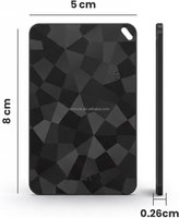 Carte de suivi GPS compatible avec deux systèmes, mini localisateur intelligent anti-perte, chercheur de clés, porte-monnaie, bagages, animaux de compagnie, enfants