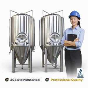 Ace Isobaric Fermenter Craft Beer Fermenting Equipment Cooling Jacketed Conical Fermenter Unitank 500L 1000L 2000L - Product Image 4