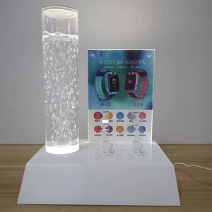 Bán chạy nhất tùy chỉnh <span class=keywords><strong>Acrylic</strong></span> đồng hồ hiển thị đứng <span class=keywords><strong>Acrylic</strong></span> Countertop Đồng hồ điện tử hiển thị đứng - Product Image 5