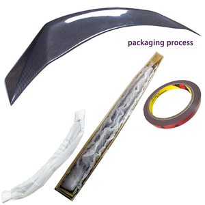 สปอยเลอร์หลังคาร์บอนไฟเบอร์ทรง ASPEC สำหรับรถยนต์ Q60 Q60S Coupe ปี 2013-2023 - Product Image 6