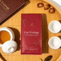 Pochette à 8 soudures imprimée sur mesure - Emballage de luxe de haute qualité pour thé en vrac, café et produits alimentaires premium