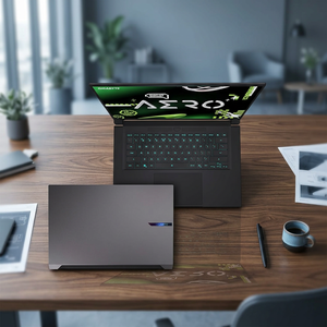 Laptop da Gaming Aero 15 15.6" 165Hz FHD AMD Ryzen 7 32GB SSD Grafica Integrata Windows 10 Tastiera Inglese - Product Image 4