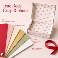 Boîte d'expédition en carton ondulé rose personnalisée avec impression offset, motif nœud mignon, écologique, pour bijoux, produits de beauté et cadeaux