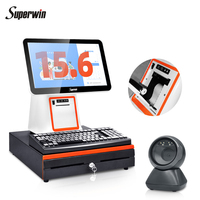 Terminal de paiement POS, écran de caisse enregistreuse, système de caisse enregistreuse, Registratore Di Cassa, Scale Tpv A920, double Android avec NFC, PC en Enregistreuse
