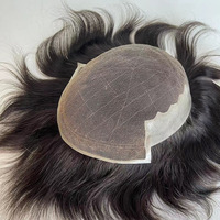 Postiche naturel unisexe suisse petit garçon adorable pour hommes perruques cheveux humains
