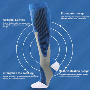 Chaussettes <span class=keywords><strong>de</strong></span> compression personnalisées pour la course à pied (hommes et femmes) – <span class=keywords><strong>Bas</strong></span> <span class=keywords><strong>de</strong></span> compression pour sports <span class=keywords><strong>de</strong></span> plein air, marathon, varices et soutien du <span class=keywords><strong>bas</strong></span> du corps - Product Image 2