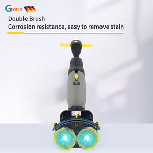 GS03 Auto Mini Floor Scrubber Dryer 18 pulgadas Doble cepillo Floor Scrubber Eléctrico y Manual Combustible Usado Condición para la limpieza <span class=keywords><strong>de</strong></span> la granja - Product Image 6