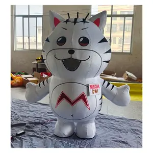 Bán buôn tùy chỉnh Inflatable mèo trang phục trong quảng cáo inflatables