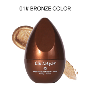 Contour Bronzer Impermeable Ajuste de larga duración Tono de piel Contorno facial Resalte líquido - Product Image 6