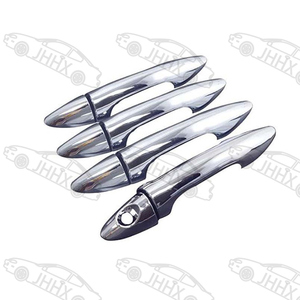 Manija Exterior Cromada para <span class=keywords><strong>Puerta</strong></span> de Coche para <span class=keywords><strong>Hyundai</strong></span> <span class=keywords><strong>Accent</strong></span> 2012 2013 2014 2015 2016 2017 - Product Image 2