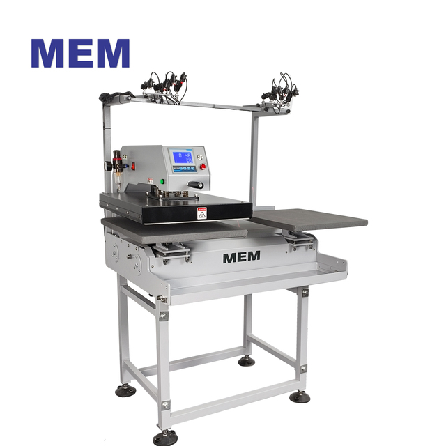 TQA-3638 High Quality Automatic Screen Printing Machine 36*38 cm Double Head for t Shirt Heat Transfer Printing