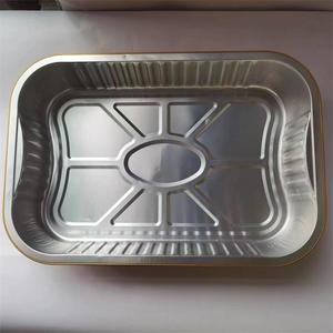 Custom Container Aluminum Foil box/food packaging aluminum foil lid