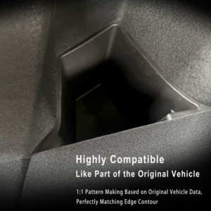 อุปกรณ์เสริมเทสล่า โมเดลวาย รุ่นใหม่ ปี 2025 ยี่ห้อ OEM รุ่นจูนิเปอร์ สำหรับรถยนต์โมเดล <span class=keywords><strong>3</strong></span> ไฮแลนด์ กล่องเก็บของท้ายรถ TPE ชุดอุปกรณ์ตกแต่งภายในยอดนิยม 2 ชิ้น - Product Image 4