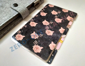 Tùy chỉnh A4 A5 A6 A7 6-lỗ Frosted Divider Tab trang nhựa chỉ số chèn cho kế hoạch Ngân Sách Tiền Mặt phong bì chất kết dính - Product Image 5