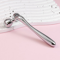 Vente en gros Mini rouleau boule or argent lifting 3D rouleau masseur anti-rides