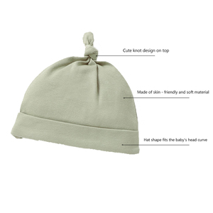 Berretto per bambini in cotone biologico per neonati, - Product Image 4