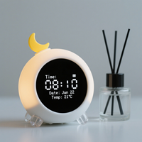 Lámpara Nocturna LED Moderna de Silicona para Niños con Control Remoto y Control por Aplicación, No Tóxica, para Regalos de Cumpleaños y Festividades