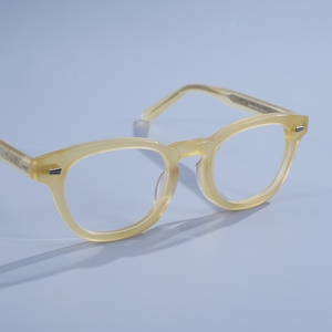 Monture de lunettes carrées arrondies Y2K Geek Chic pour femmes et hommes, monture de lunettes vintage en acétate anti-lumière bleue - Product Image 3