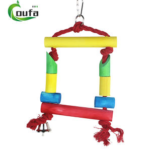 Hot Selling Houten Vogel Hangende Vogel Papegaai Speelgoed Houten Groter Kauwspeelgoed Spannend Kauwspeelgoed - Product Image 4