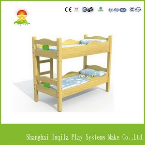 Дошкольная деревянная мебель, детская двухъярусная кровать для <span class=keywords><strong>4</strong></span> детей - Product Image 5