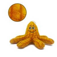 Jouet en peluche pour chien en forme de pieuvre amusant, multicolores, écologiques, doux et uniques, de haute qualité