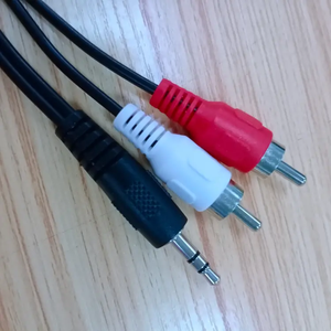 1.5m jack để âm thanh <span class=keywords><strong>video</strong></span> Y 3.5mm TRS 2RCA Nam để nam <span class=keywords><strong>mini</strong></span> USB chuyển đổi HDTV để chuyển đổi âm thanh 3 RCA để 3 RCA cáp - Product Image 5